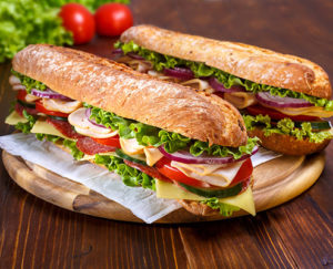 Foot Long Submarine Sandwiches